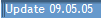 Update 09.05.05